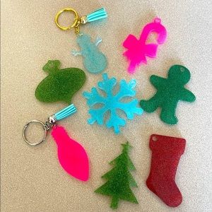 Handmade CHRISTMAS Keychains